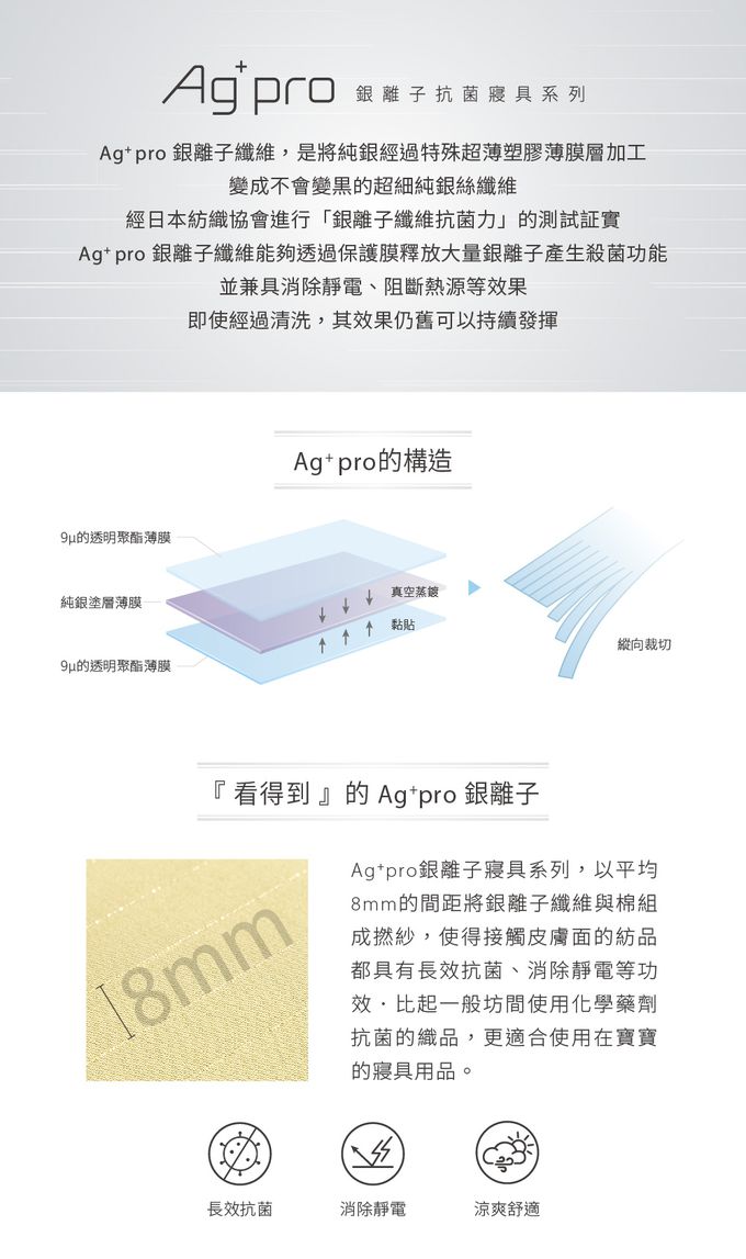 日本 Combi - Ag+pro銀離子抗菌睡墊-三件組-(蠟筆點點-星星藍)-36個月起