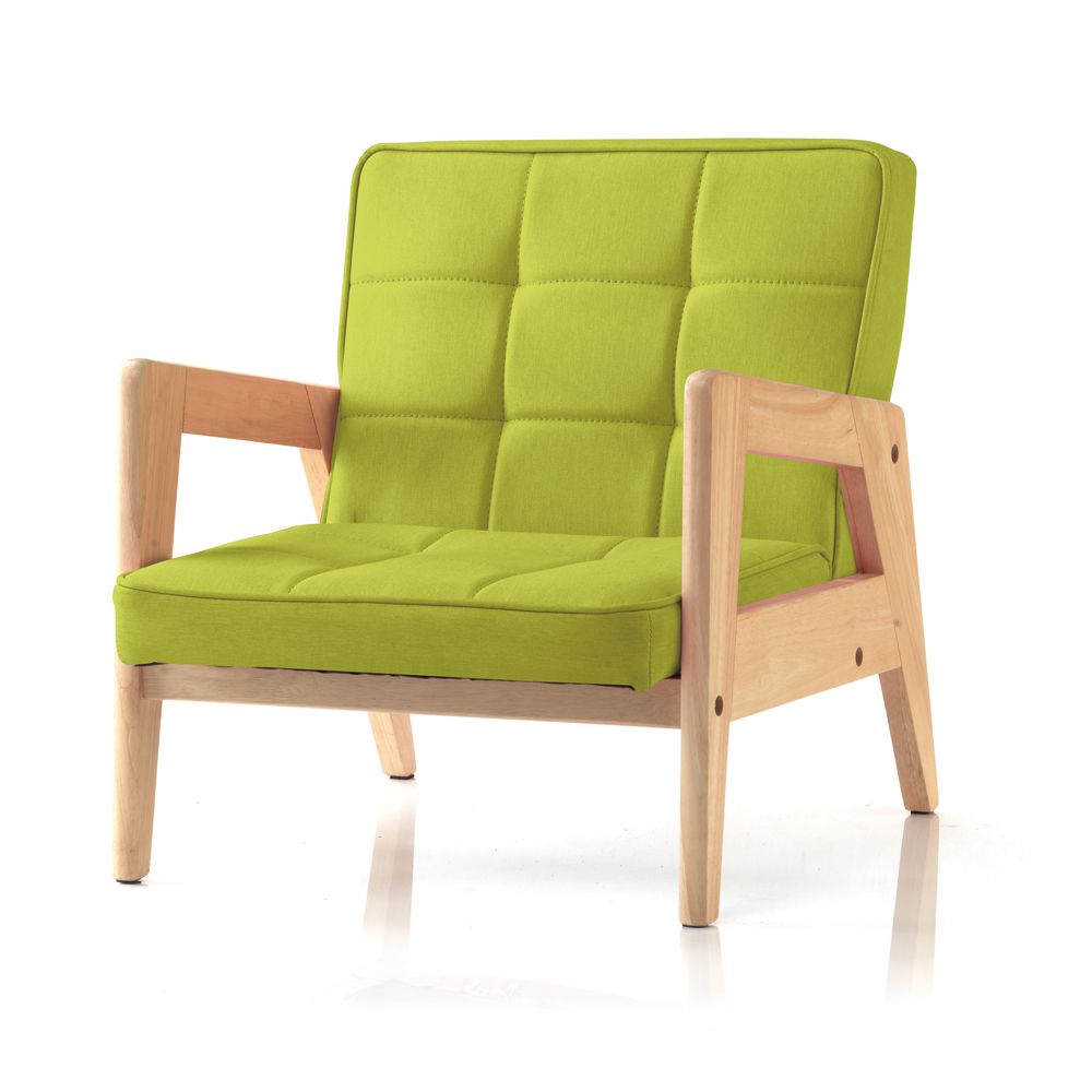 Comodo兒童時尚小沙發（ 單人 ）-蘋果綠