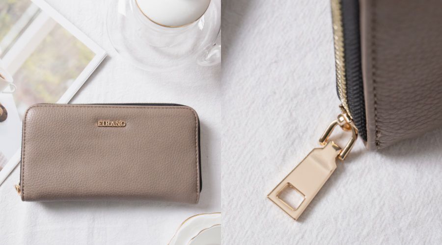 日本 FIRANO - [明星著用款]多夾層2WAY托特包+側背包2件組-焦糖 (34x28x14cm)