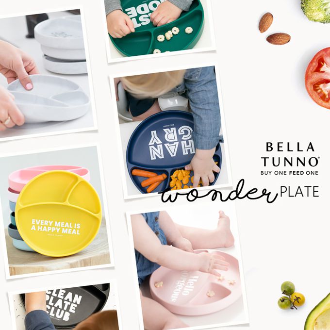 美國 BELLA TUNNO - 矽膠分格防滑餐盤-(Feast Mode 大吃一頓)