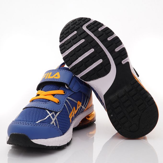 FILA - FILA氣墊慢跑運動鞋-2-J435X-336藍(中大童段)-運動鞋-藍