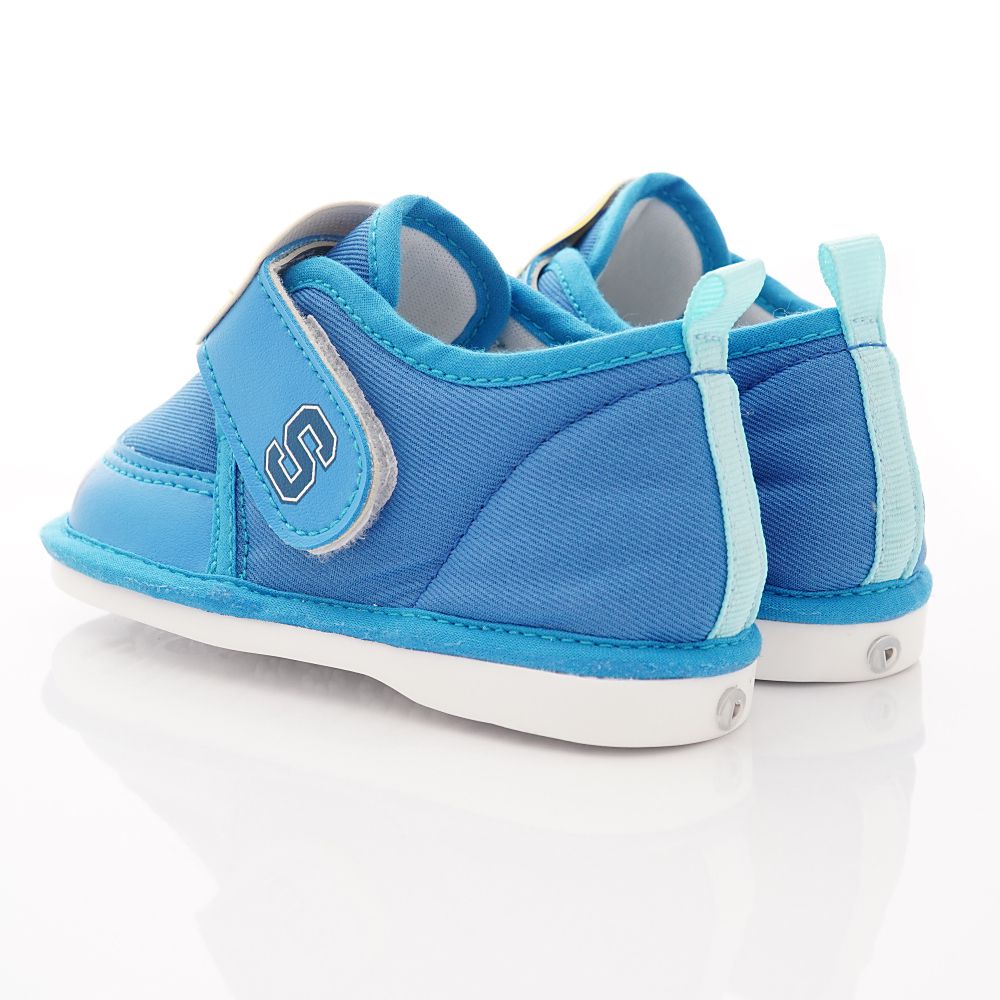 新幹線 - Q軟嗶嗶學步鞋款(寶寶段)-藍