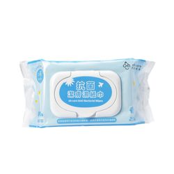 oh care 歐克威爾 - 抗菌潔膚濕紙巾80抽