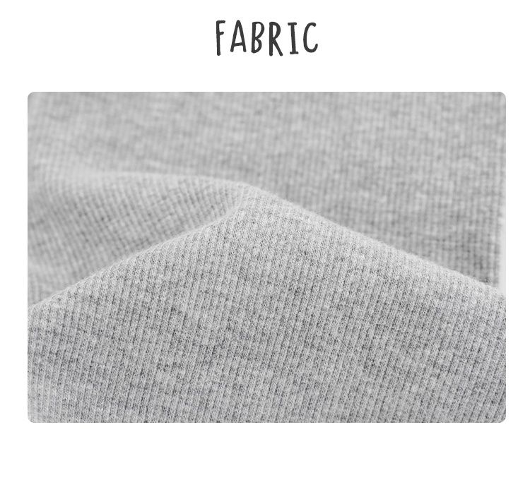 腰鬆緊羅紋束口內搭長褲-繽紛條紋-灰色