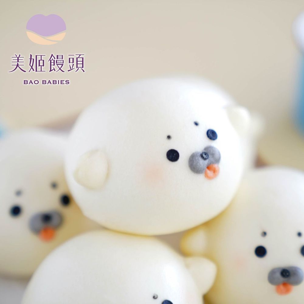 小海豹鮮乳芋泥包-50g*6顆