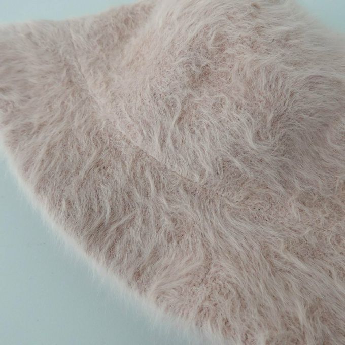 韓國配件連線 - 冬日保暖毛絨鐘型帽-白 (FREE)