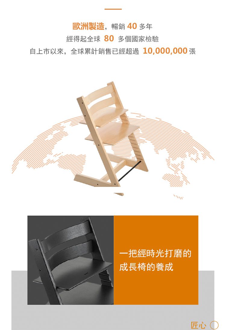 Stokke - Tripp Trapp 成長椅-春苔綠