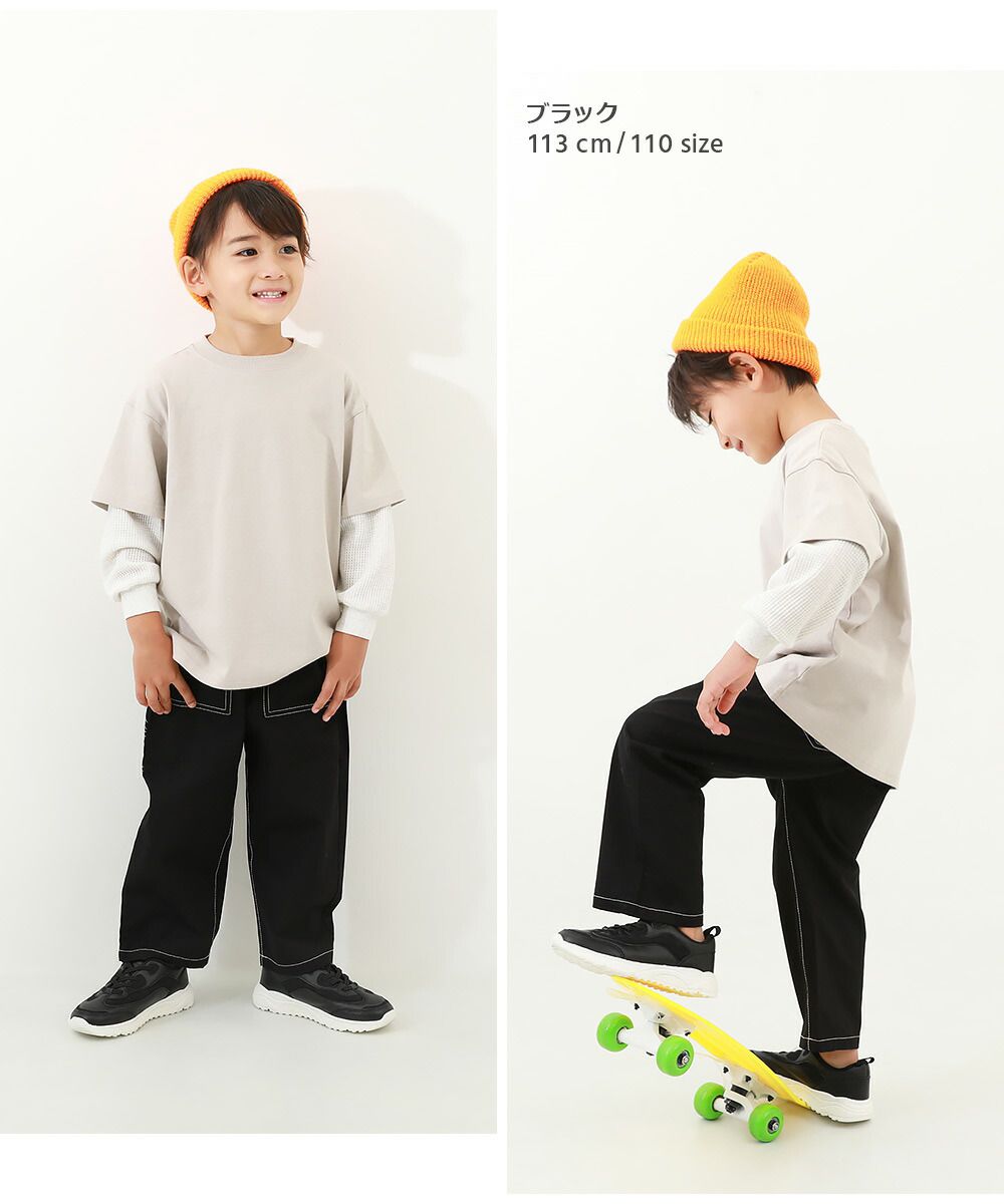 日本 devirock - 獨特縫線大口袋寬版畫家褲-紫