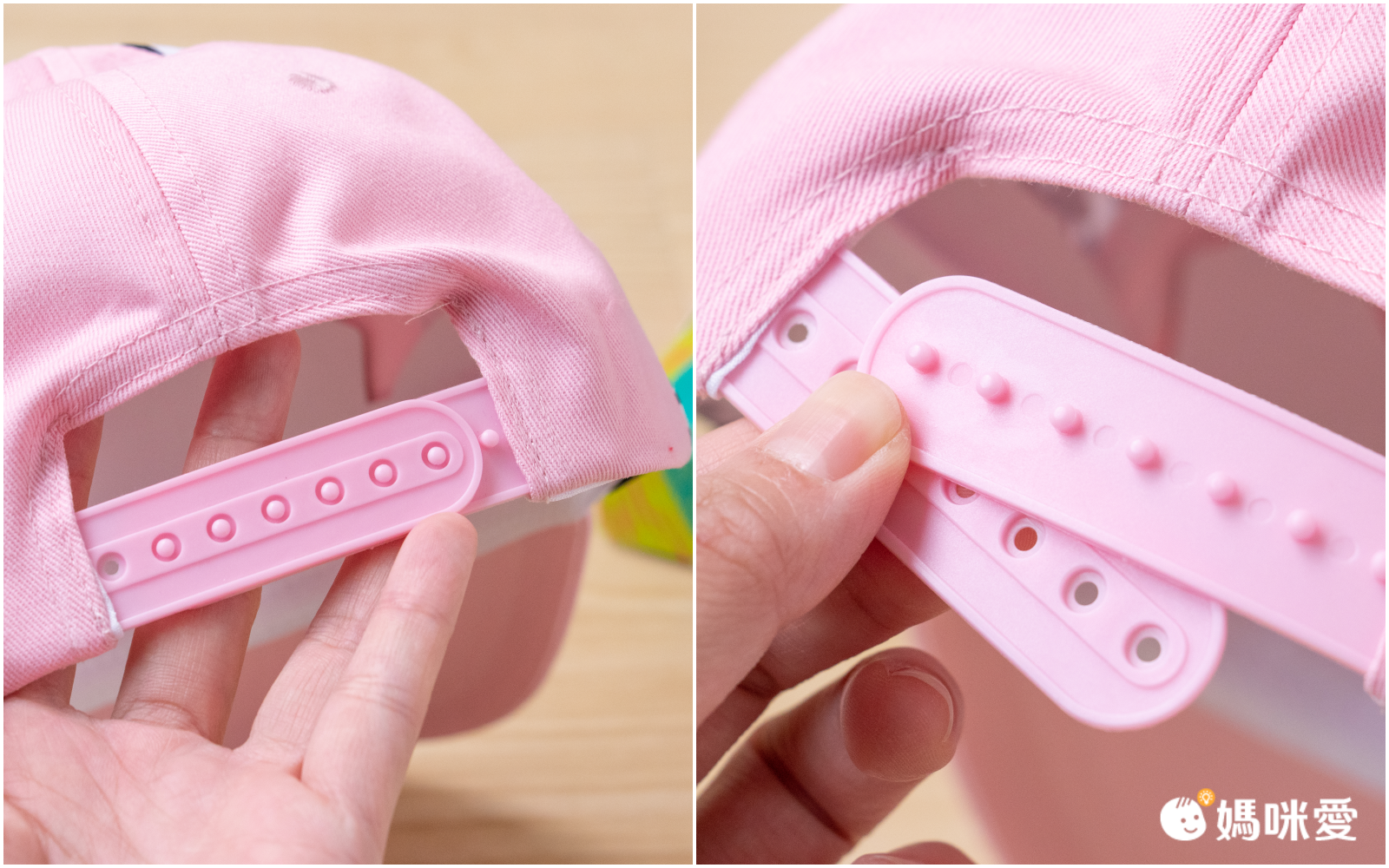 美國 Dabbawalla - 瓦拉帽-粉紅巴黎拼色棒球帽 (3-10歲(頭圍52~56.5cm))