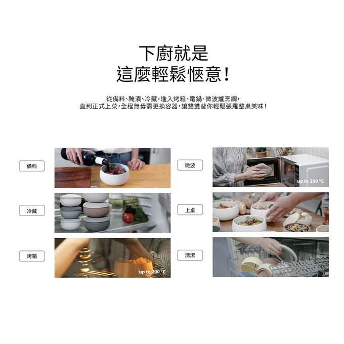 Besovida - 【超人氣商品】胖胖全矽膠環保碗1200ml-栗子棕