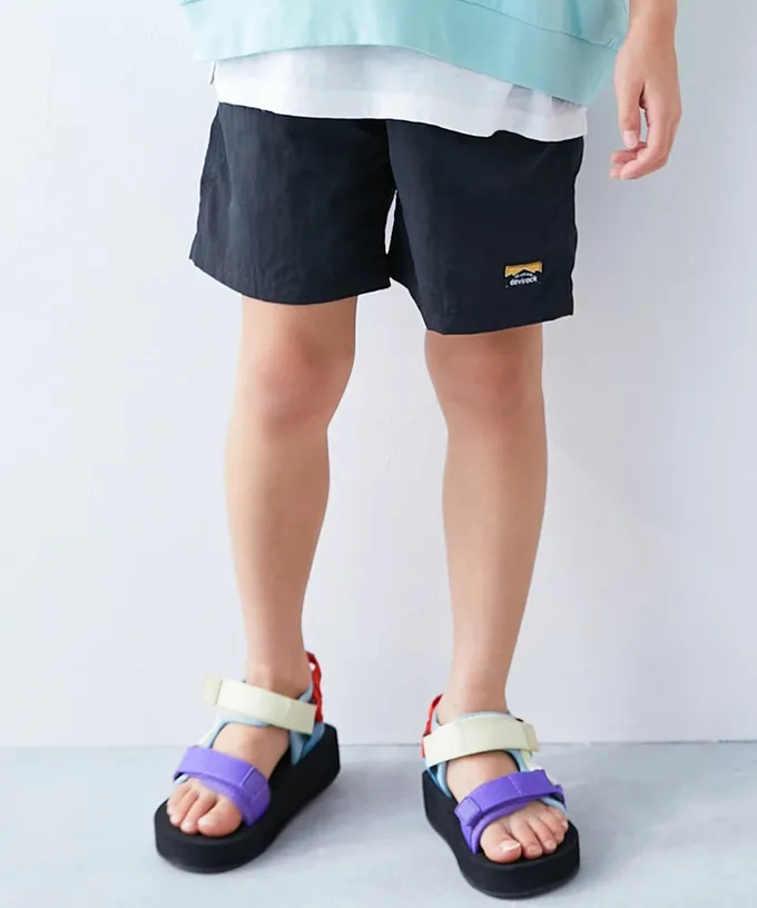 日本 devirock - 水陸二用 輕便快乾休閒短褲-寶石紫