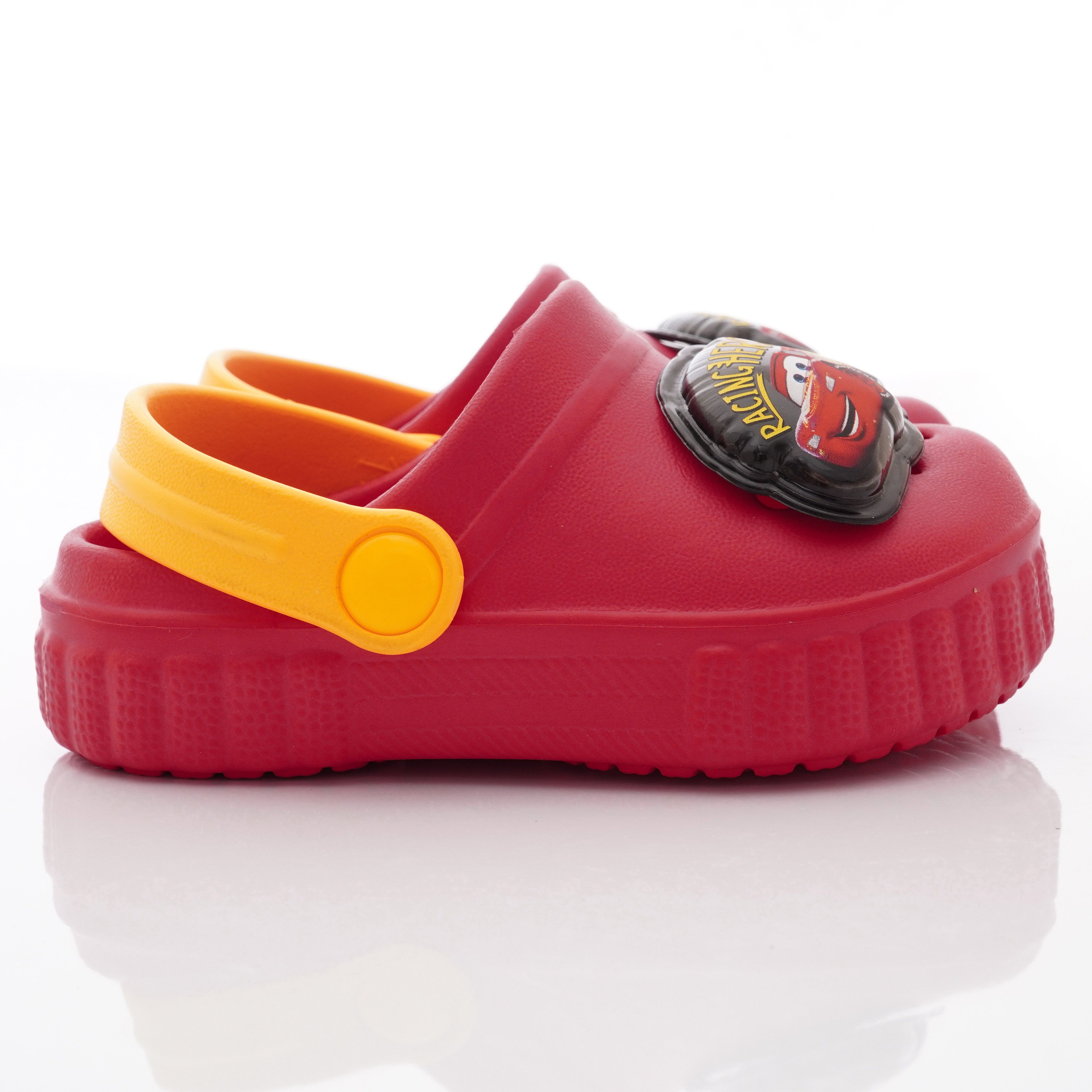 DISNEY 迪士尼 - 麥坤包趾涼鞋(小童段)-紅