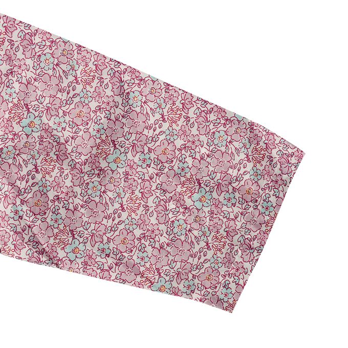 akachan honpo - 雨衣-小花-紫色