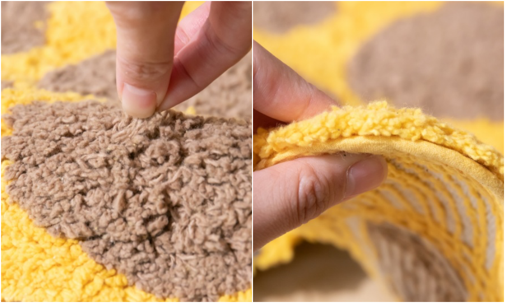 日本代購 - 動物造型長型腳踏墊-鯨魚-水藍 (約35x120cm)