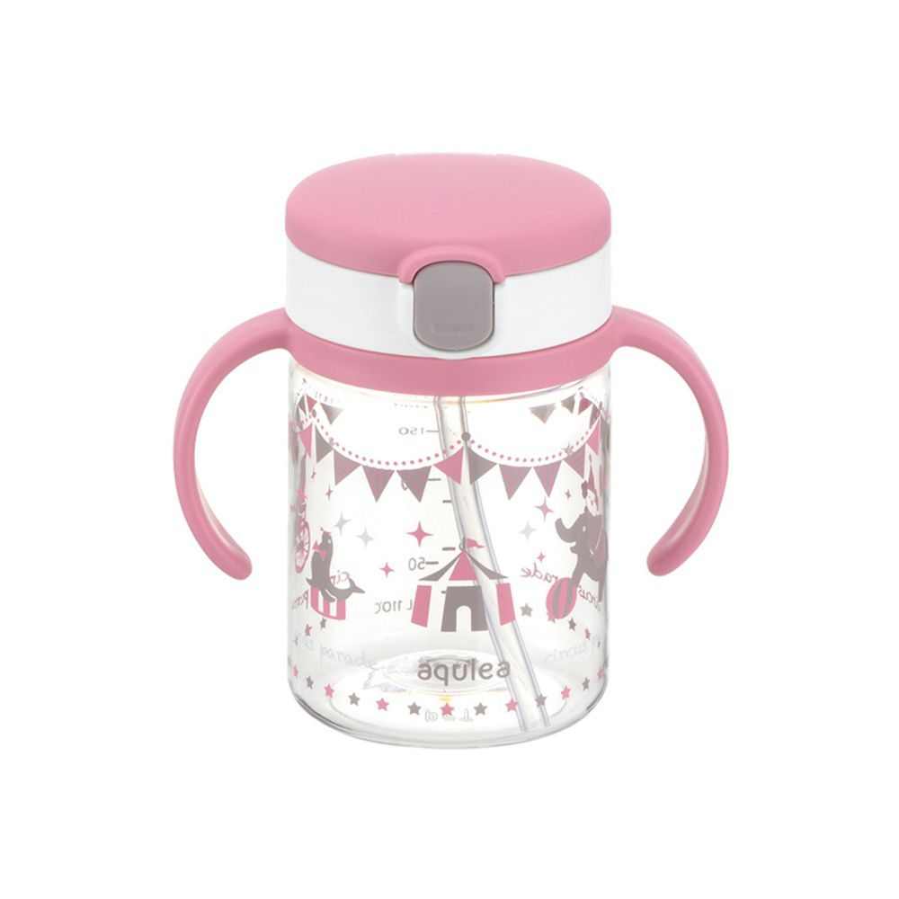 日本 Richell 利其爾 - 第三代 LC 兒童雙握把直飲杯上蓋組