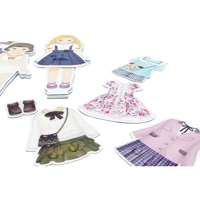 韓國 Ariati - 磁性遊戲書-換裝娃娃