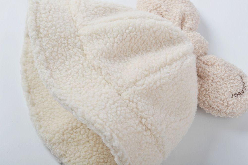 毛絨絨毛帽-蝴蝶結