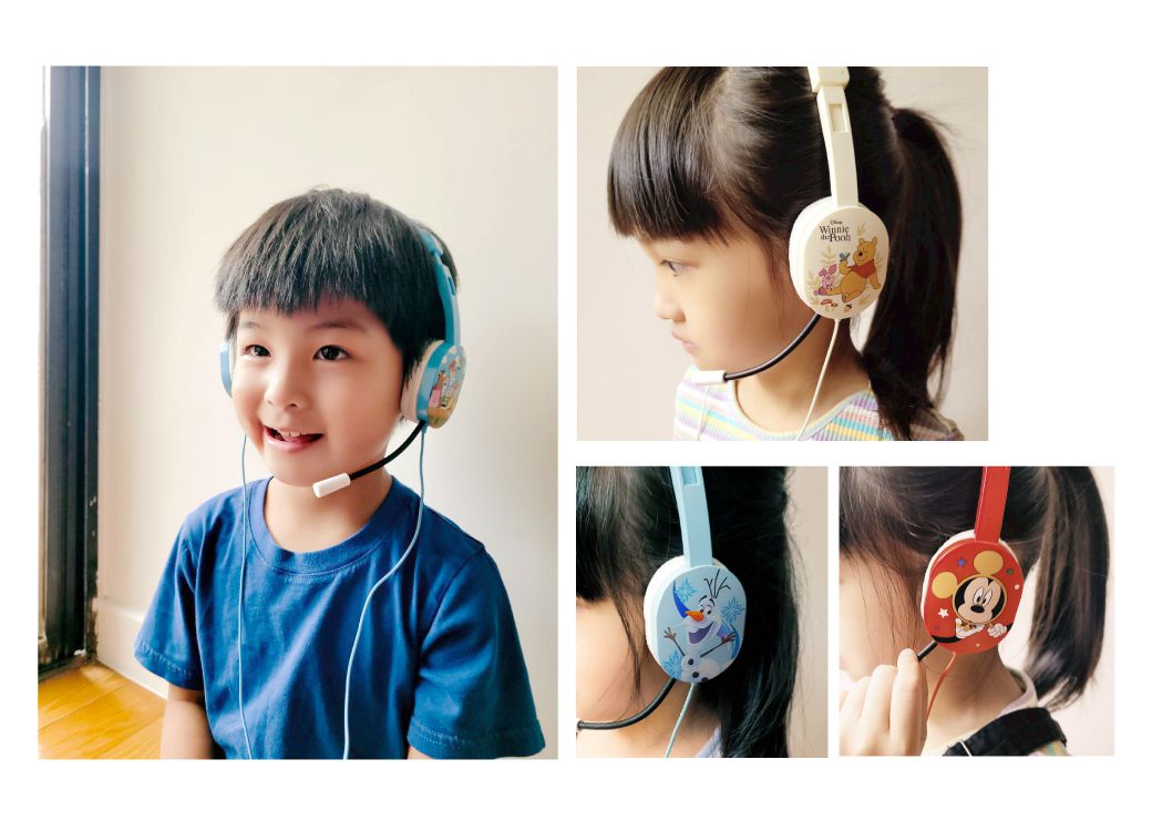 Hong Man - Disney系列 兒童耳機 麥克風款-米奇