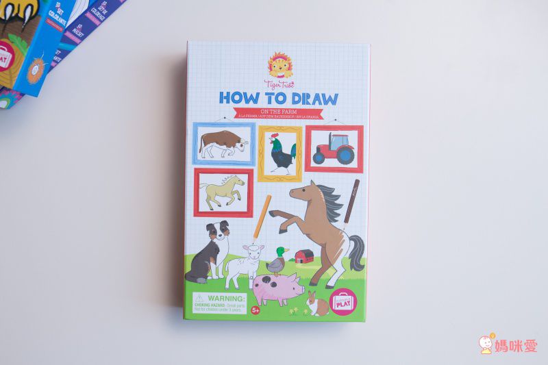 在家擁有小小畫室【澳洲 Tiger Tribe】旅行著色盒＆窗花彩繪