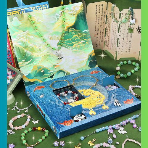 精美古風DIY串珠手鍊吊墜盲盒