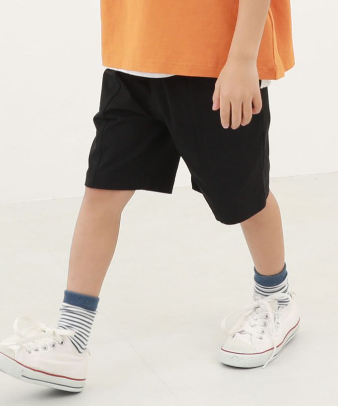 日本 devirock - 防污抗UV 舒適機能短褲-中線耐看款-軍綠