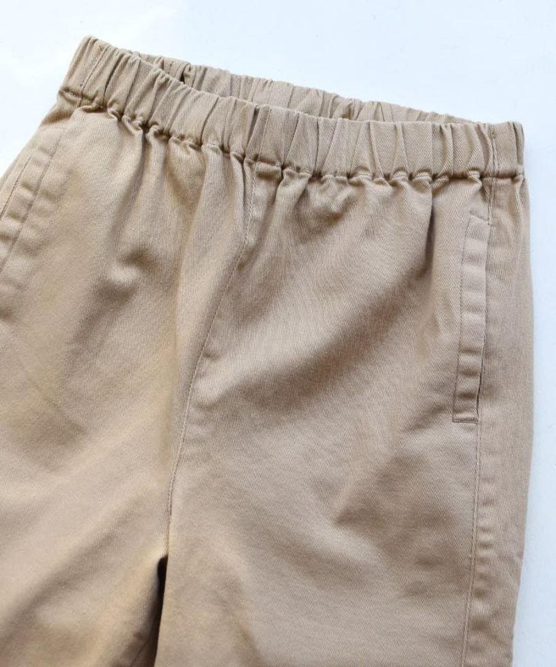 日本 zootie - 100%棉 透氣顯瘦縮口長褲-黑