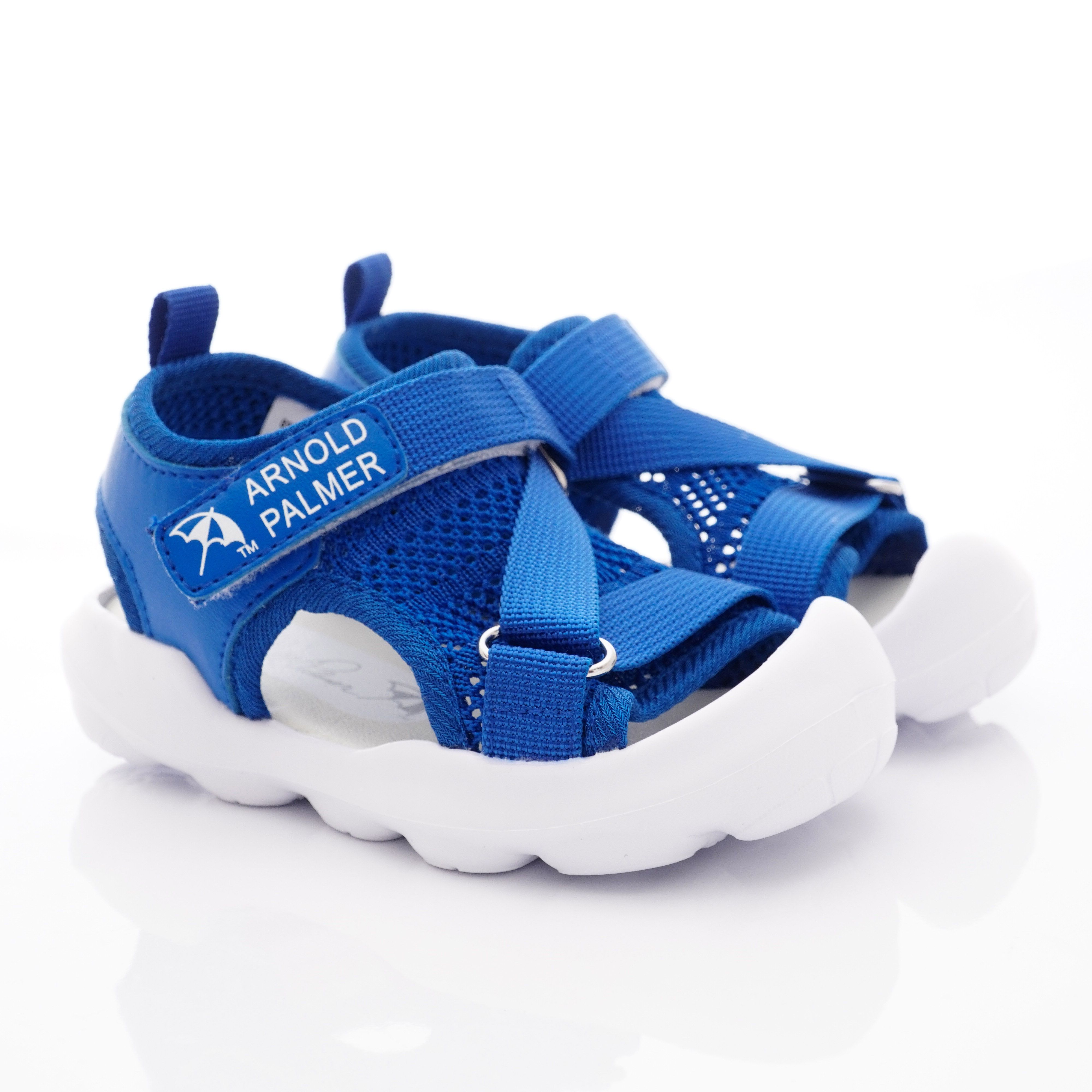 Arnold Palmer 雨傘牌 - 輕量大網眼涼鞋款(小童段)-藍