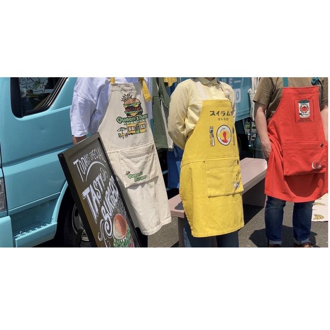 日本 AND PACKABLE PAP - 圍裙 園藝 家事 餐廚圍裙 企鵝