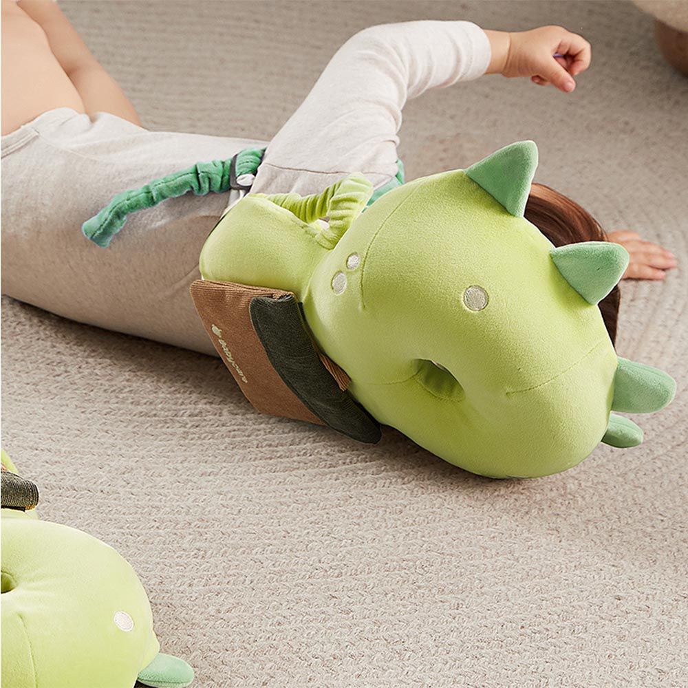 akachan honpo - 嬰兒防護枕背包-恐龍