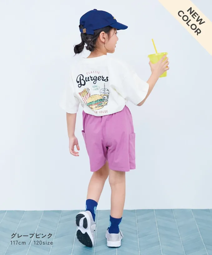 日本 devirock - [快乾防皺] 防污可烘舒適機能短褲-大口袋-經典藍