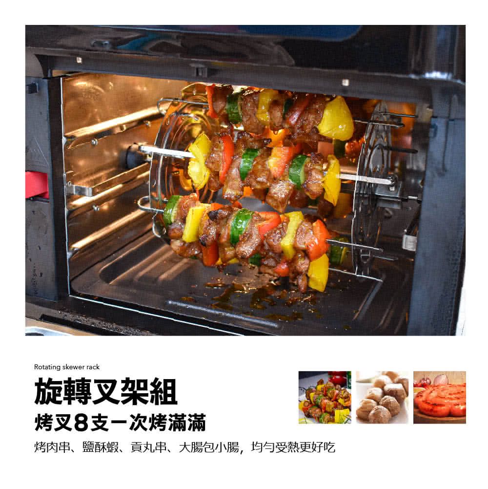 KALORIK 比利時凱瑞克 - 旋轉氣炸烤箱十全十美組-旗艦9件全配再送炸籃+Domedo氣炸烤箱配件六件組