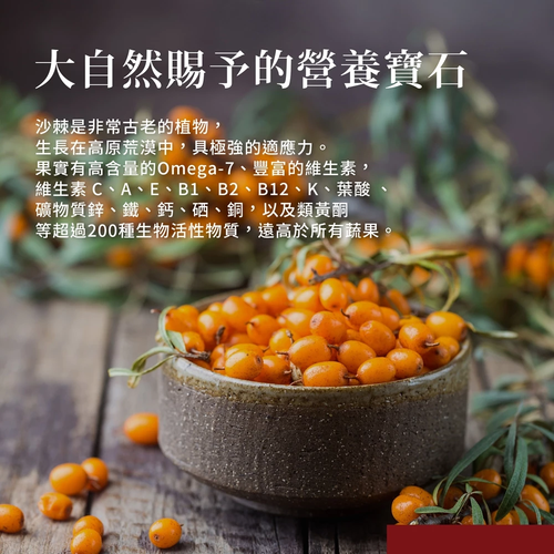 Sanct Bernhard 德國百年草本-omega-7沙棘油膠囊(100粒/瓶)