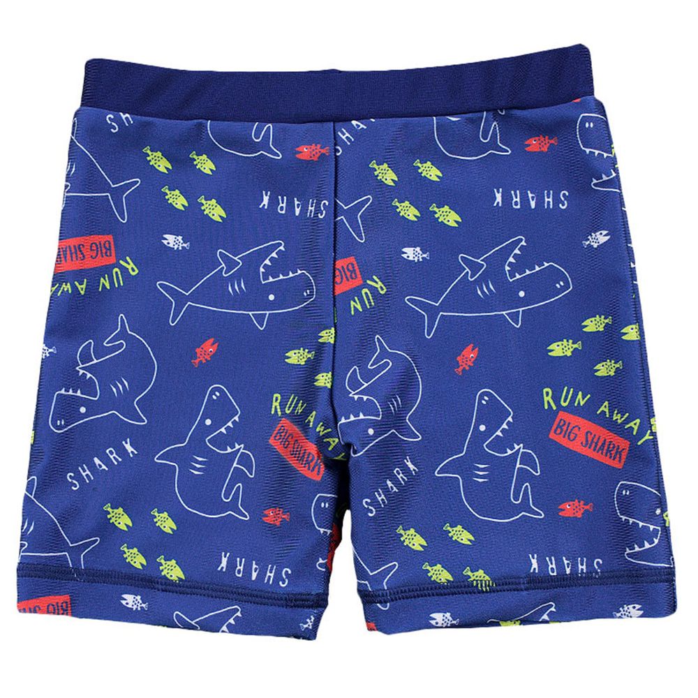 akachan honpo - 泳褲-鯊魚-深藍色