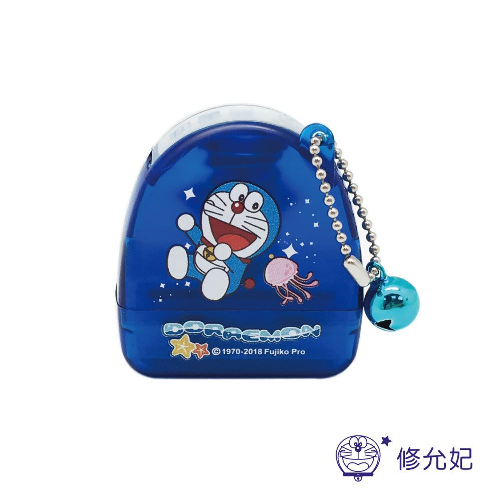 吉祥刻印 - 哆啦A夢連續印章-A款-紫色墨-印面尺寸:2.6x1.0公分