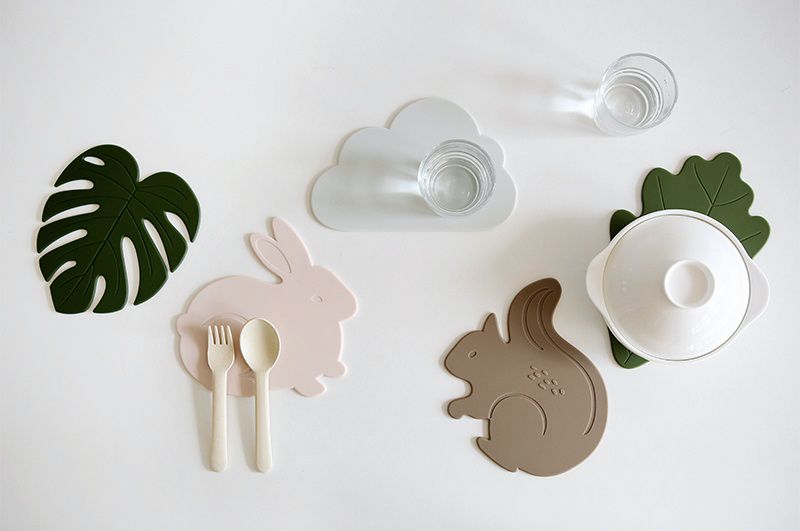 韓國 Daily Like - 矽膠隔熱墊-兔兔 (19.5cm x 19cm)