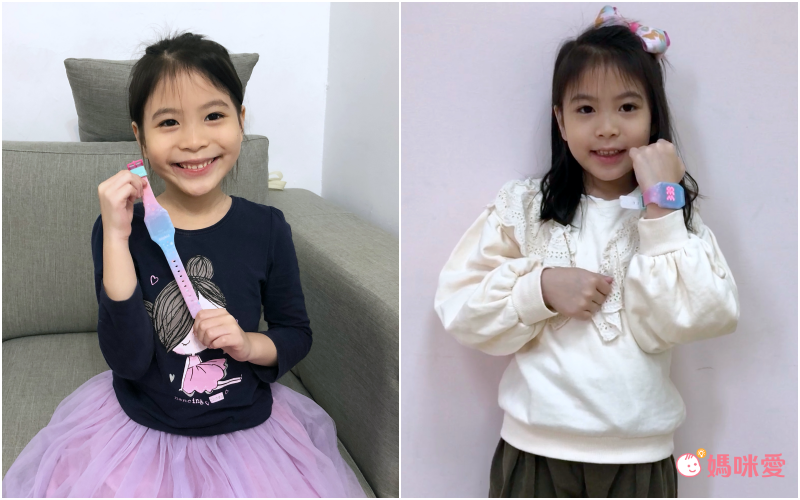 韓國 bigkid - 香香LED電子錶-深藍(橘子香)