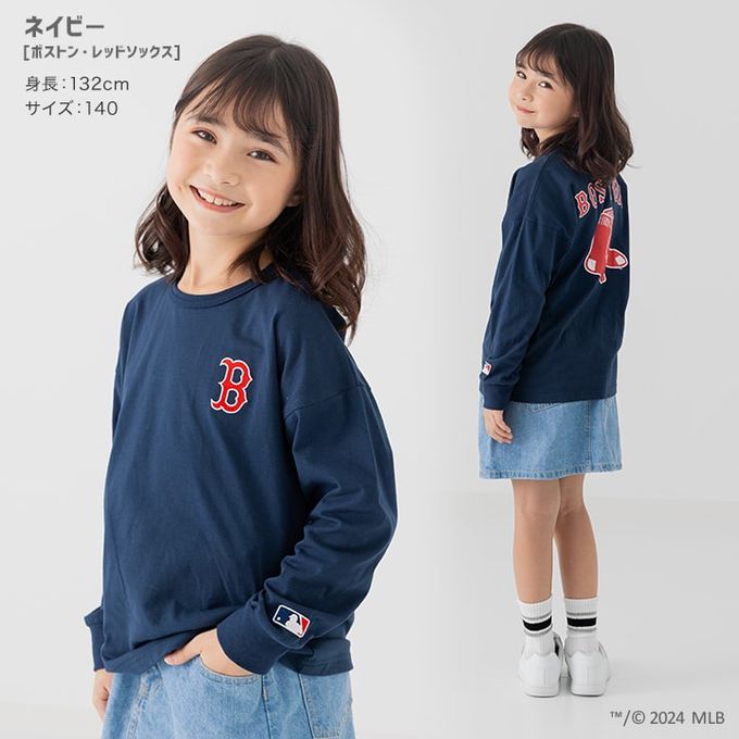 日本 Chil2 - MLB聯名 logo薄長袖上衣-聖地牙哥教士-摩卡