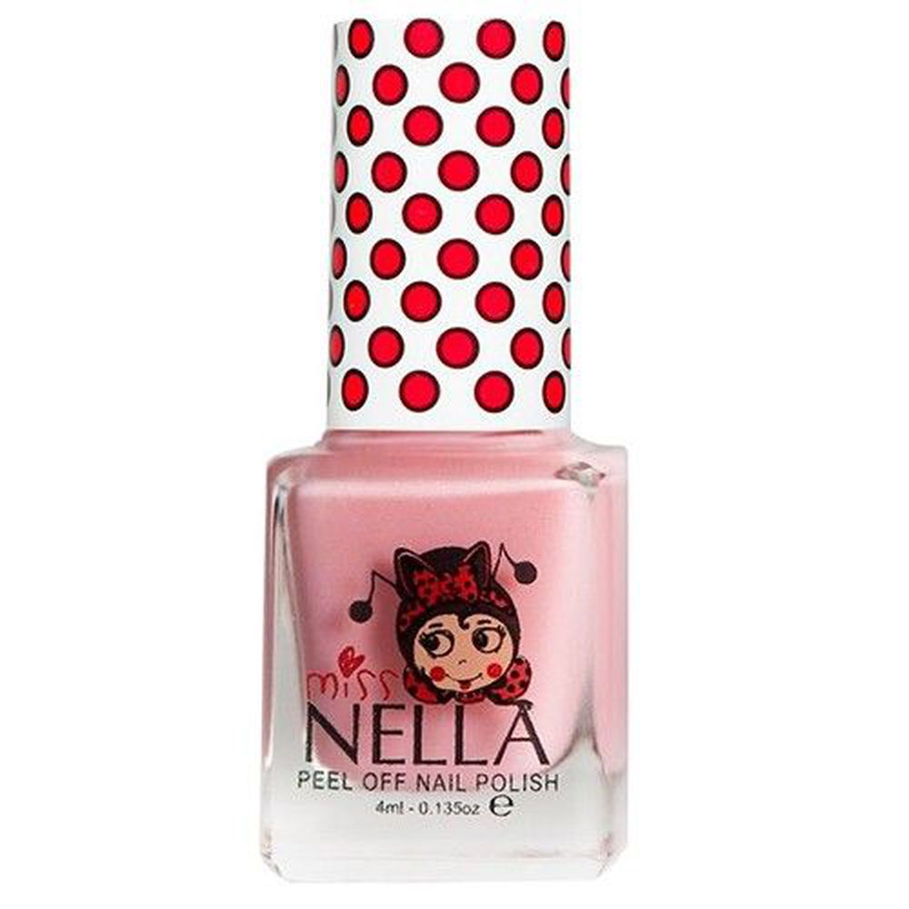 Miss NELLA妮娜小姐 - Miss NELLA 兒童水性可撕式安全指甲油-閃閃臉頰粉MN05-4ml