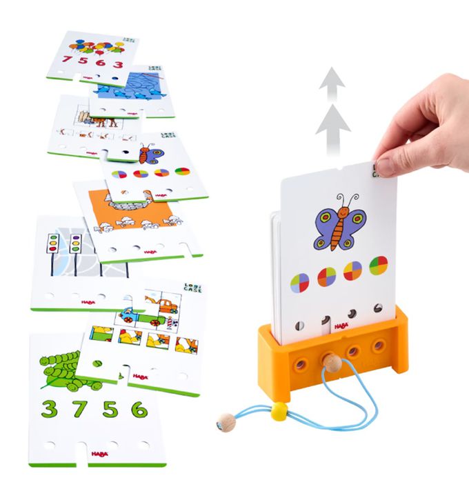 德國HABA - 邏輯解鑰(6歲)套裝組合包-建築工地+奇妙自然