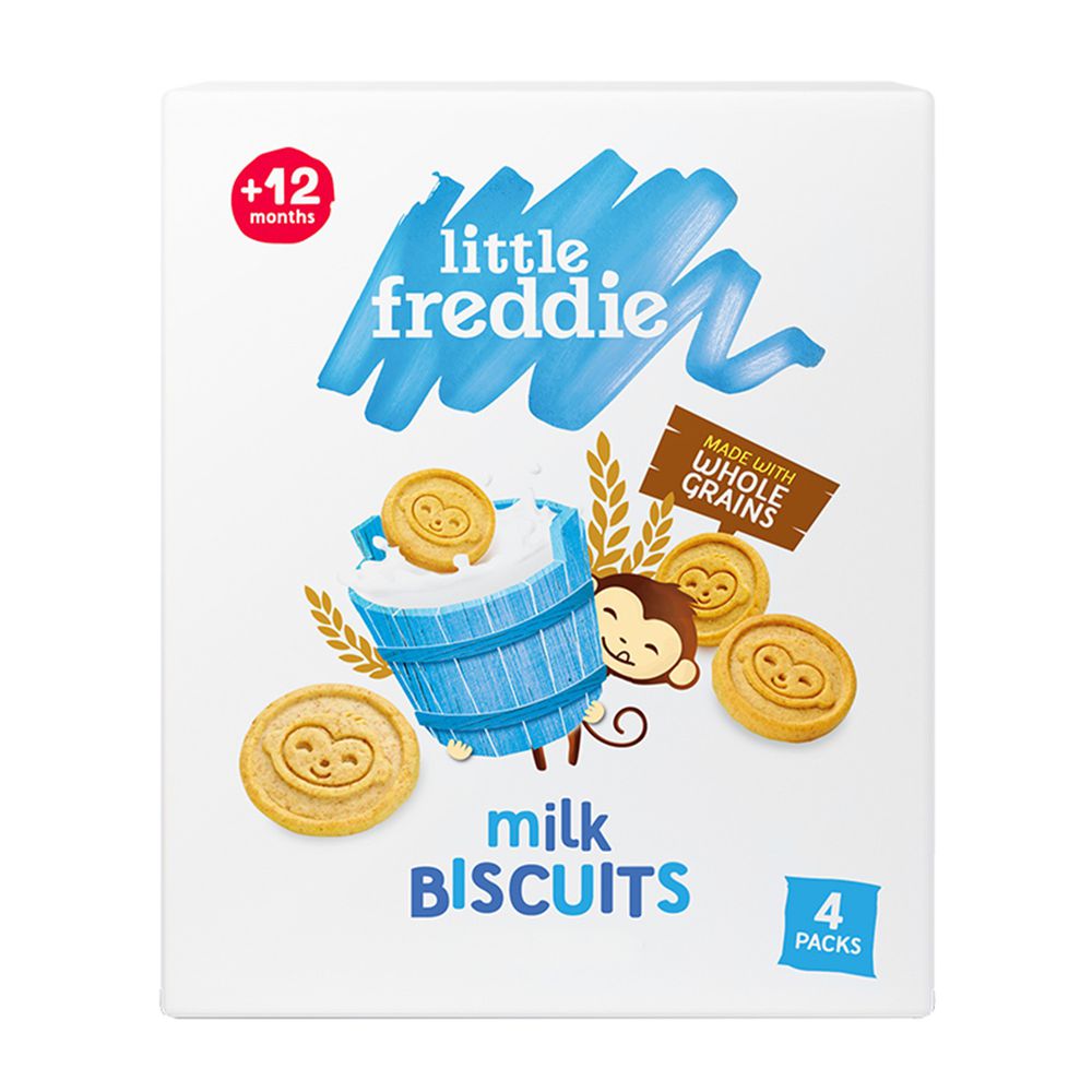 little freddie - 小皮牛奶餅乾-12個月食用-80g