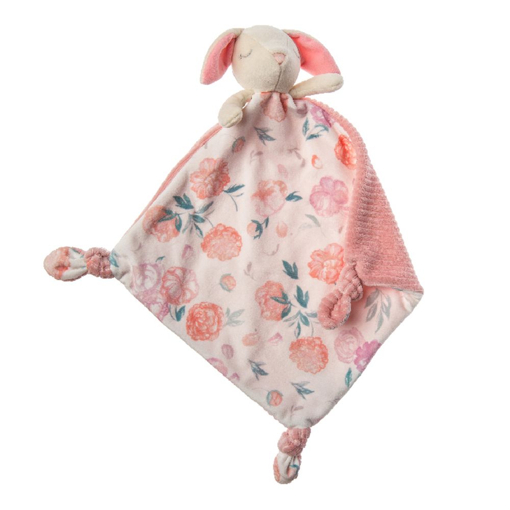 美國 MaryMeyer 蜜兒 - 柔軟安撫巾-粉粉兔寶
