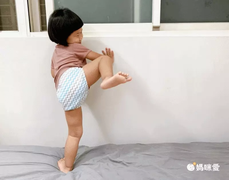 日本 Chuckle Baby - 四層學習褲(兩件組)-素色-粉-密縫式