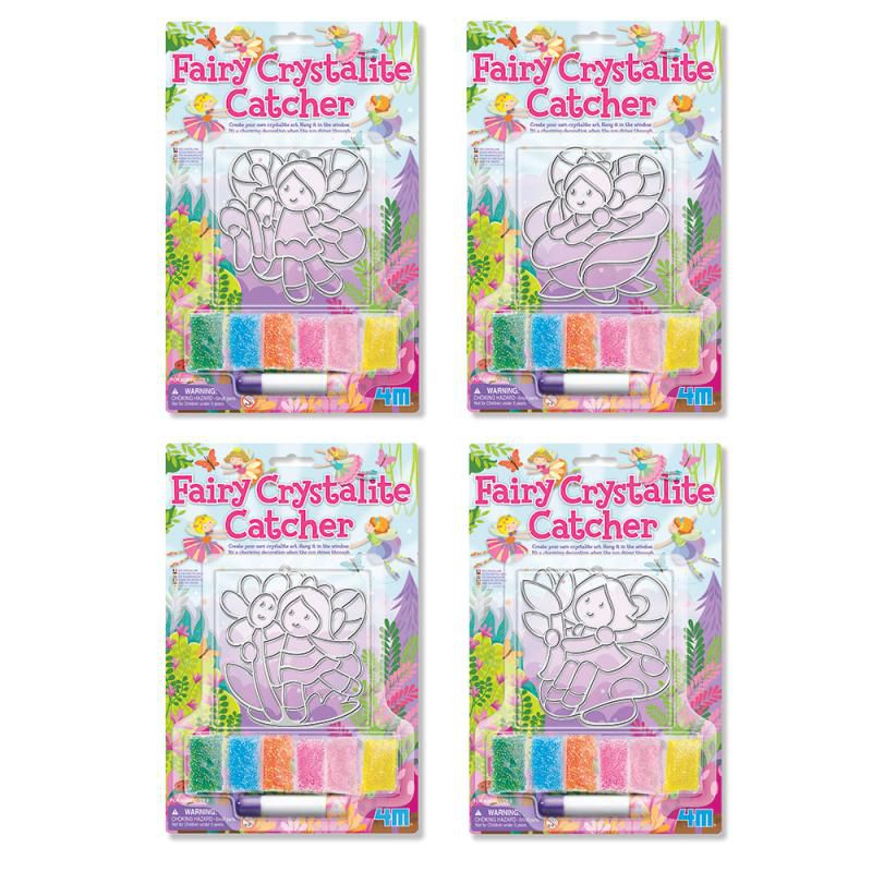 香港4M創意玩具 - 花精靈珠珠畫(四款隨機一款)