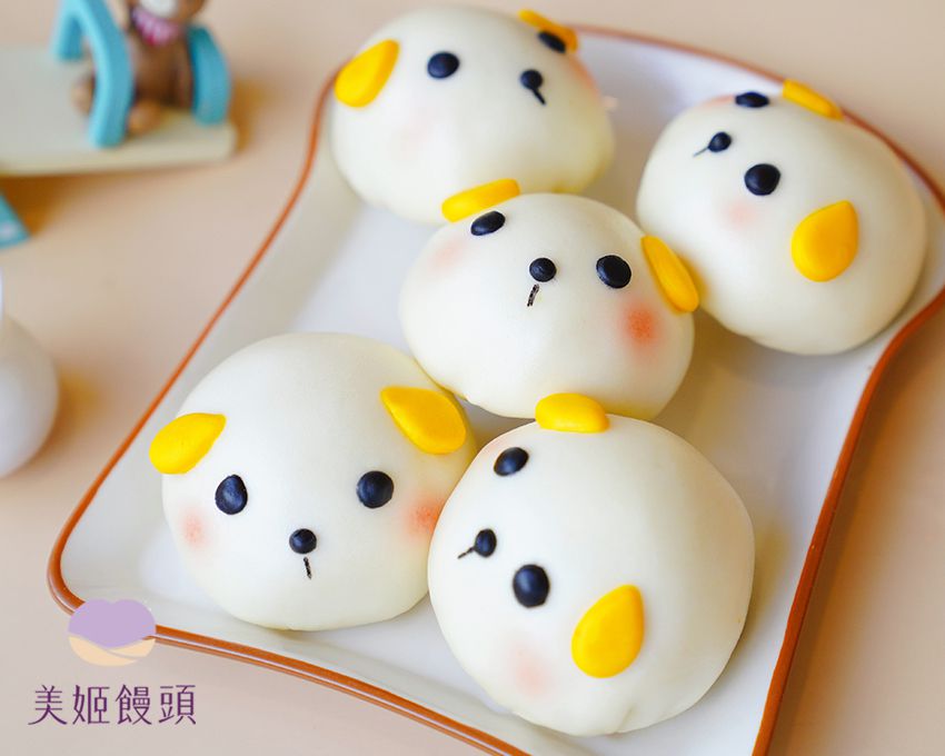 美姬饅頭 - 天竺鼠高麗菜造型包子-50g