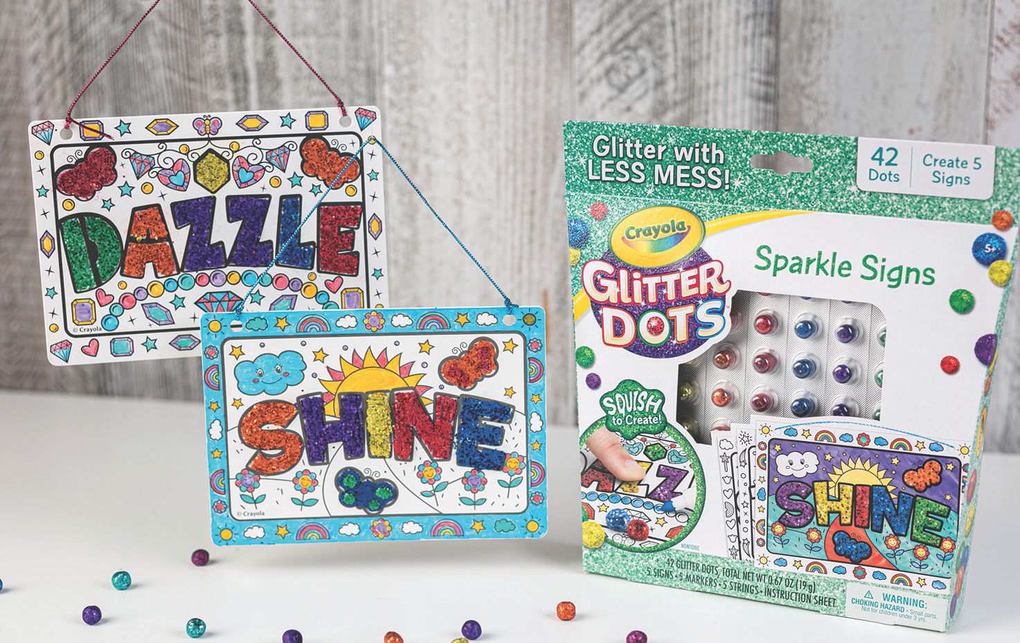 Crayola繪兒樂 - 閃亮魔豆貼_卡片