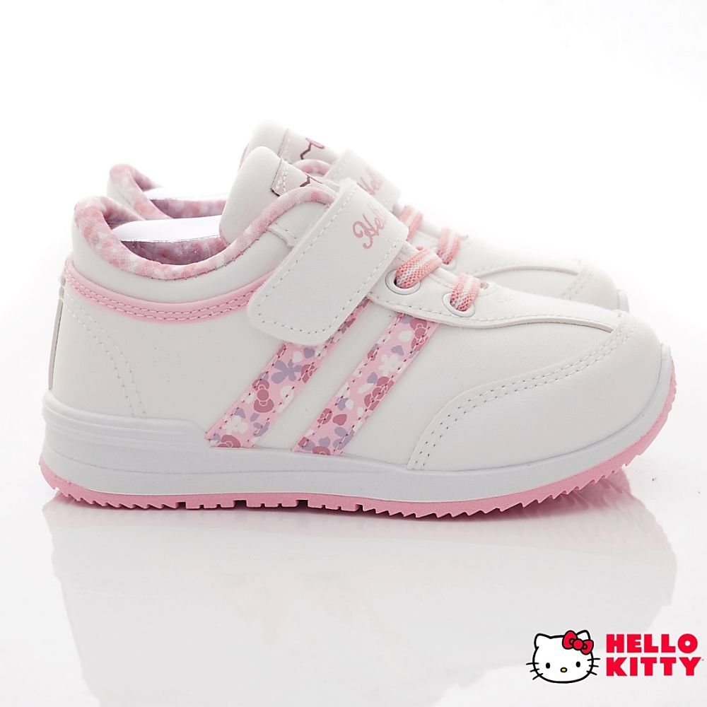 HELLO KITTY - 臺灣製凱蒂貓休閒運動鞋(中小童款)-白