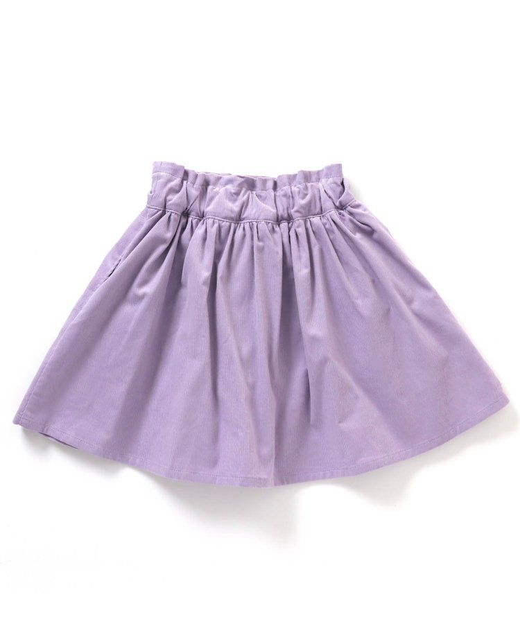 日本 apres les cours - 燈芯絨甜美冬季褲裙-紅格紋