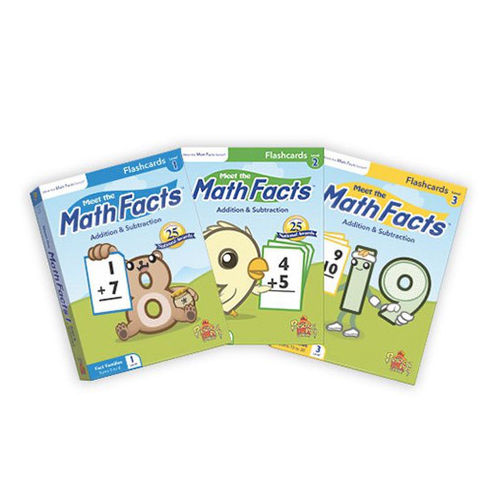 Preschool Prep - Math 閃卡-3盒