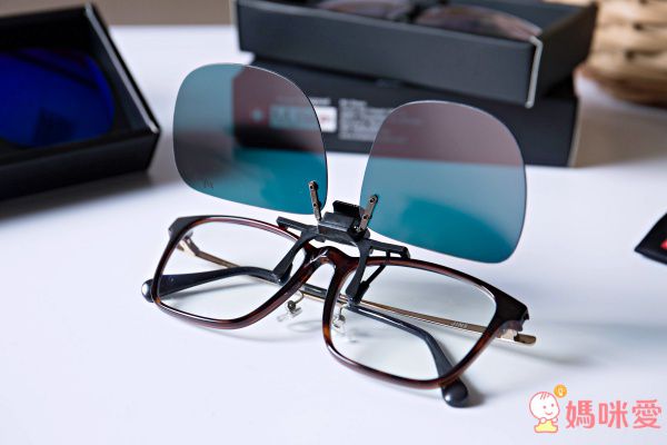 瑞士 SHADEZ - 成人偏光夾片-晚霞橘