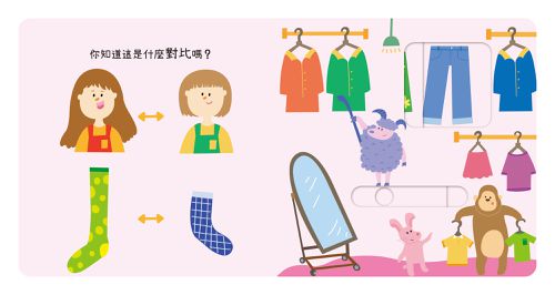 動手滑滑滑4本一套(對比、數字、顏色、形狀)
